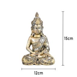 Buda Pedra 30cm Gesso Ferro - 2