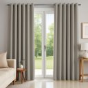 Ver imagem 2 de Cortina Basic Blackout Tecido Corta Luz 3,00x2,50m para Varão Simples 2m: Cinza