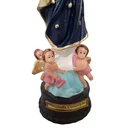 Ver imagem 3 de Imagem de Nossa Senhora da Imaculada Conceição de Borracha Inquebrável - 22 cm
