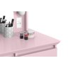 Penteadeira Camarim Str Estilo Retrô com Tampo de 15 Mm Cor Rosa Pt - 3