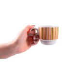 Ver imagem 2 de CANECAS EMPILHAVEIS 3 UNIDADES TROPICAL