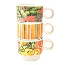 Ver imagem 1 de CANECAS EMPILHAVEIS 3 UNIDADES TROPICAL