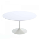 Ver imagem 1 de Mesa de Jantar Tulipa Saarinen Redonda 70cm - Laqueada - Branco