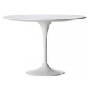 Ver imagem 2 de Mesa de Jantar Tulipa Saarinen Redonda 70cm - Laqueada - Branco