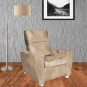 Ver imagem 3 de Poltrona Reclinável do Papai Moderna Nivea Capuccino