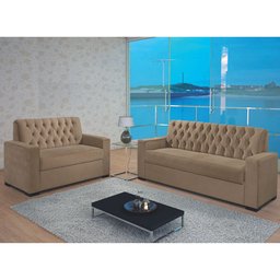 Conjunto Sofá 2 e 3 Lugares Barcelona - 1