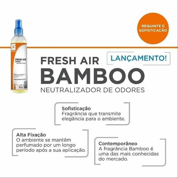 Neutralizador de Odores 300ml Fresh Air Bamboo - 3