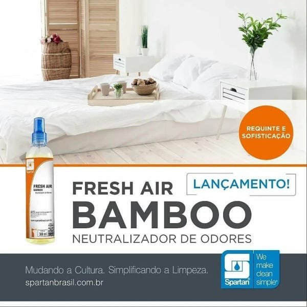 Neutralizador de Odores 300ml Fresh Air Bamboo - 2