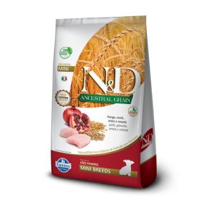 Ração N&D Ancestral Frango Cães Filhote Raças Pequenas 2,5Kg