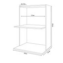 Ver imagem 5 de Torre Quente Suspensa em Ômega Mdp/bp para Microonda Freijó G96 - Gran Belo