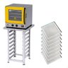 Kit Forno Elétrico Progás Turbo Fast Oven 127v com Mesa Prp-004 G2 e 8 Bandejas Imeca - 1