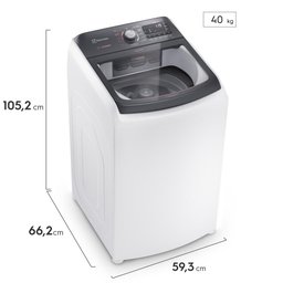 Máquina de Lavar Electrolux 14kg Premium Care Lec14 com Cesto Inox Branca 127v - 3