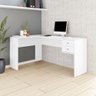 Escrivaninha Mesa Computador Em L 150 cm Home Office Branca - 1