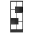 Ver imagem 4 de Estante Livreiro 73cm com Nichos Dora Preto Z49 - Mpozenato