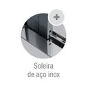 Ver imagem 4 de Porta de Correr Aço Quadriculada 4 Folhas Kompacta Sasazaki 217 x 200cm