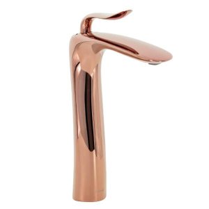 Misturador Monocomando Bica Alta Rose Gold Nias MISTNIAS
