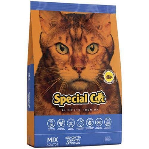 Ração Special Cat Mix Premium para Gatos Adultos- 10,1kg