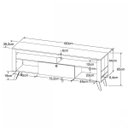 Ver imagem 3 de Rack para TV até 55 Polegadas Quebec Sala Contemporâneo Art in Móveis