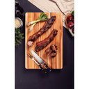 Ver imagem 2 de Tábua Tramontina Churrasco 60x40cm Madeira Teca Fsc Óleo Mineral Empunhadura Tramontina