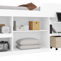 Cama Multifuncional Juvenille Quarto Art in Móveis - 6