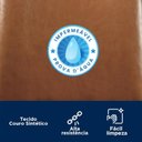 Ver imagem 7 de Kit 2 Cadeira Lavínia Bouclê para Sala de Jantar Gourmet:amarula/aço Champanhe