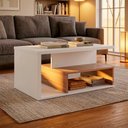 Ver imagem 2 de Mesa de Centro para Sala 68 Cm B92 Branco Montana Novam