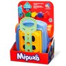 Carrinho Infantil Bebê Criança Para Puxar com Blocos Mipuxa Cardoso Toys - Azul - 4