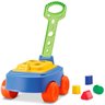 Carrinho Infantil Bebê Criança Para Puxar com Blocos Mipuxa Cardoso Toys - Azul - 2