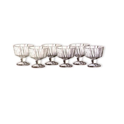 Conjunto 6 Taças para Sobremesa de Vidro Galaxy 300ml -wincy