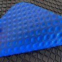 Ver imagem 2 de Capa Térmica Piscina 11x4 500 Micras Proteção Uv Black/blue