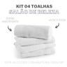 Kit 4 Toalhas de Salão de Beleza Cabelereira:branco - 2
