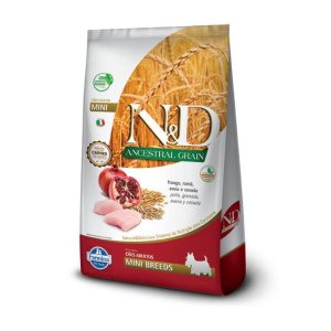 Ração N&D Ancestral Grain Frango Cães Adultos Raças Peq 800G