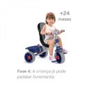 Ver imagem 6 de Triciclo Smart Comfort Reclinável Azul Brinquedos Bandeirante