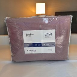 Colcha Egeu Casal Camesa 220x240 - Rose - 3