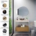 Ver imagem 7 de Gabinete Galatas 71,2 Cm Espelho Organico 53 X 70 Cm