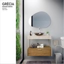 Ver imagem 4 de Gabinete Galatas 71,2 Cm Espelho Organico 53 X 70 Cm