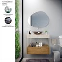 Ver mais imagens de Gabinete Galatas 71,2 Cm Espelho Organico 53 X 70 Cm