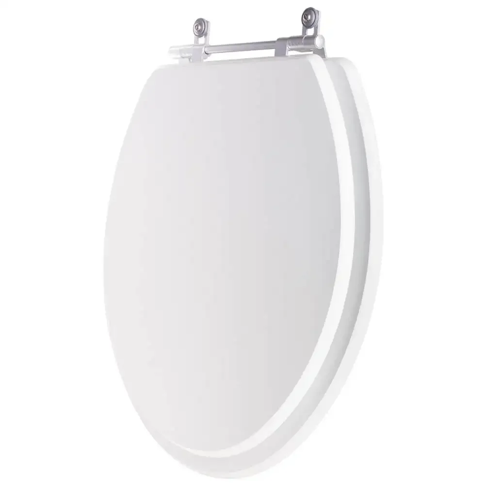 Assento Sanitário Poliester Antibacteriano Saveiro Branco para Vaso Celite - 4