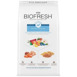Ração Biofresh Cães Filhotes Raças Médias 15Kg - 1
