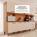 Ver imagem 7 de Armário de Cozinha Versa Móveis Home 100% MDF com 08 Portas