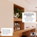 Ver imagem 5 de Armário de Cozinha Versa Móveis Home 100% MDF com 08 Portas