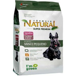 Ração Fórmula Natural Sensitive Cães Raças Mini e Pequena 7K