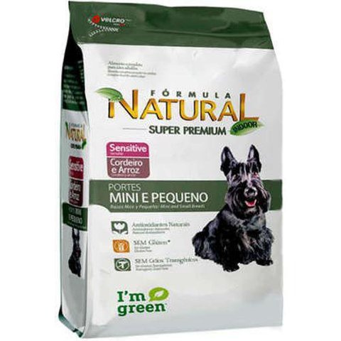 Ração Fórmula Natural Sensitive Cães Raças Mini e Pequena 7K