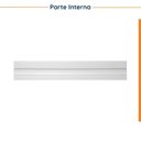Ver imagem 3 de Rodapés para Balcão de Cozinha Planejada 60cm Ipanema CabeCasa MadeiraOriginals Branco