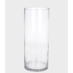 Vaso Decorativo Vidro Tubo Transparente 40cm Único - 1