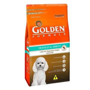 Ração Golden Cães Adultos Frango E Arroz Mini Bits 3Kg