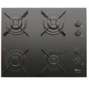 Ver imagem 2 de Fogão Cooktop Fit Line 4 Bocas Gás Mesa Vidro Fischer Preto 26342-57175