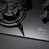 Fogão Cooktop Fit Line 4 Bocas Gás Mesa Vidro Fischer Preto 26342-57175 - 4