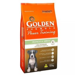 Ração Golden Power Training Cães Filhotes Frango E Arroz 15k - 1