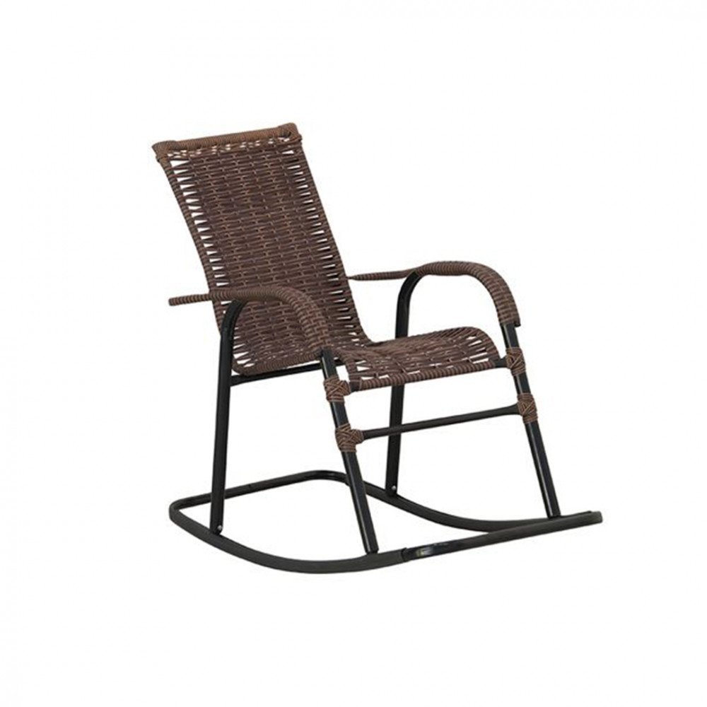 Cadeira Famais Balanço Ferro Liso Artesanal - 2